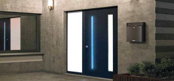 AZUR WINDOW TRETS porte d'entrée aluminium moderne