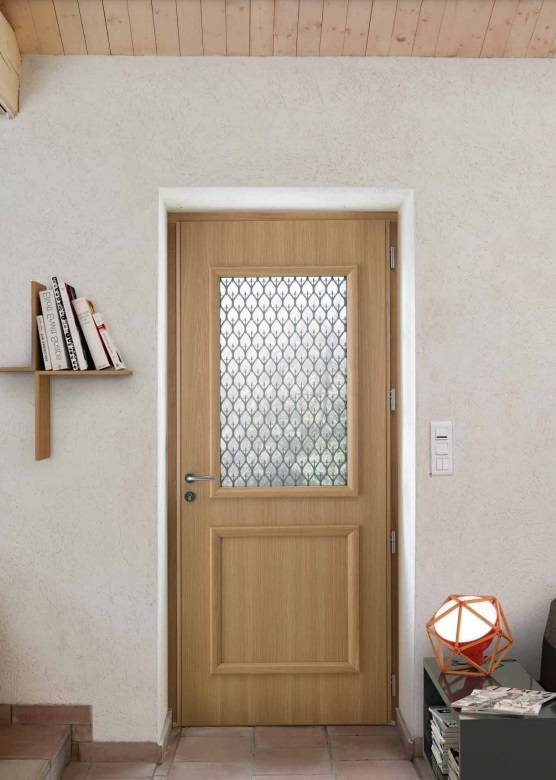 AZUR WINDOW TRETS porte d'entrée mixte bois aluminium